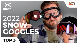 The 3 Best ANON Snow Goggles for the 202223 Season  SportRx [upl. by Stiruc]