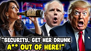 🚨CAUGHT ON CAMERA Kamala Harris SHOWS Up DRUNK amp Nearly PASSES OUT On TV During Her CNN INTERVIEW [upl. by Yedok]