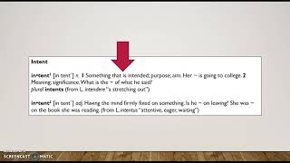 STAAR EOC Dictionary Skills [upl. by Cartie347]