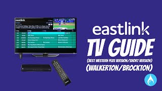 Eastlink TV Guide Walkthrough Short version TV Surfing in WalkertonBrockton [upl. by Sinnej857]