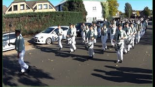 Elfgen  Schützenfest Aufmarsch zur Regimentsabnahme [upl. by Johppah668]