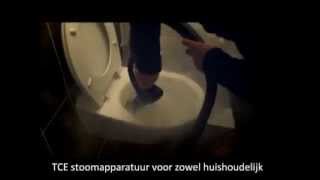 Toilet stoomreinigen met een TCE stoomcleaner [upl. by Khorma]