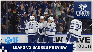 Toronto Maple Leafs invade Buffalo look to close gap on Bruins in Atlantic Division [upl. by Doak]