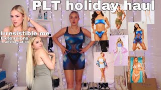 PLT holiday haul  Hair transformation  Irresistible me [upl. by Bernat]