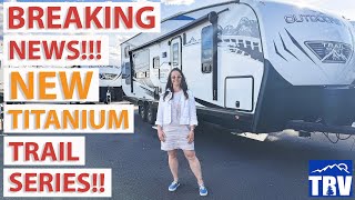 Brand New Titanium MTN TRX Trail Series Toy Hauler by Outdoors RV [upl. by German]