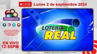 Lotería Real EN VIVO 📺  Lunes 2 de septiembre 2024 – 1255 PM [upl. by Teodoro]