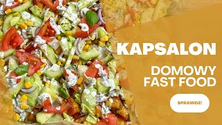 Domowy Fast Food  Kapsalon  Domowy Kebab [upl. by Germain]