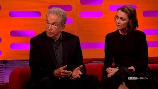 Warren Beattys Secret Playboy Mansion Tunnel  The Graham Norton Show [upl. by Ashleigh]