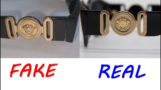 Versace sunglasses real vs fake How to spot fake Versace Meduza biggie eyewear [upl. by Egroeg]