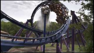 Official BIZARRO Ride Video with Front Seat POV at Six Flags Great Adventure [upl. by Akinad]