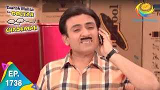 Taarak Mehta Ka Ooltah Chashmah  Episode 1738  Full Episode [upl. by Mohammad231]