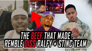 The BEEF that made REMBLE DISS Ralfy the Plug  the STINC TEAM [upl. by Nahsez688]