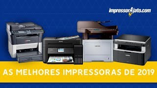 TOP 4  As MELHORES IMPRESSORAS e MULTIFUNCIONAIS de 2019 [upl. by Naleag]