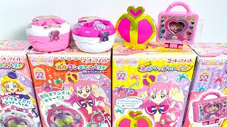 わんだふるぷりきゅあ！プリキュアメイト 全４種 開封 ワンダフルパクト Wonderful Precure mate 食玩 Japanese candy toys [upl. by Tidwell456]