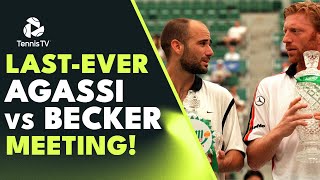 The LASTEVER Agassi vs Becker Meeting Played Over 24 Hours  Hong Kong 1999 Final Highlights [upl. by Snapp]