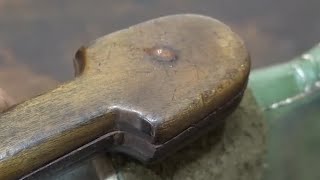 Restoring an Antique Kindjal Dagger [upl. by Beret969]