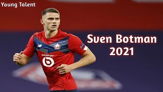 Sven Botman  Best Defensive Skills amp Tackles  Young Talent 2021 [upl. by Astred]