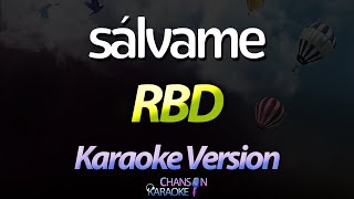 🔥 Sálvame  RBD Karaoke Version Cover [upl. by Anilak]