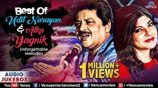 Best Of Udit Narayan amp Alka Yagnik  Evergreen Unforgettable Melodies  JUKEBOX 90s Romantic Songs [upl. by Orvan895]