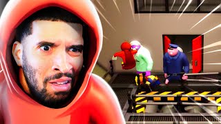 Playing GangBeast With STRANGERS it Gets Disrespectful [upl. by Adnuahsar]