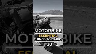 20 Motorbike roadtrip packing motorcycleadventure motorcycletravel youtubeshorts [upl. by Chapman529]