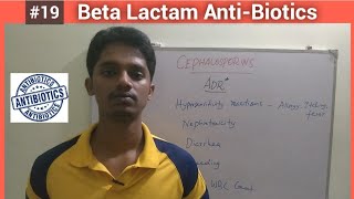 19 Beta Lactam AntiBiotics Pharmacology 💊 in Tamil  Cephalosporins  Carbapenems  Monobactams [upl. by Krawczyk]