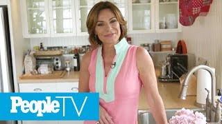 RHONYs Luann De Lesseps Gives A Tour Of Her Country Kitchen In Her Hamptons Home  PeopleTV [upl. by Etnaid952]