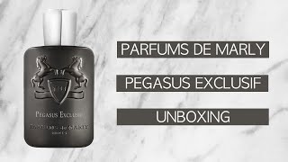 Parfums de Marly Pegasus Exclusif Eau de Parfum  Unboxing [upl. by Merchant]