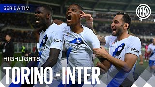 TORINO 03 INTER  HIGHLIGHTS  SERIE A 2324 ⚫🔵🇬🇧 [upl. by Noirb]