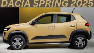 Dacia Spring 2025 ReviewInteriorExteriorFirst LookFeaturesPriceAj Car Point 2024 [upl. by Ssegrub]