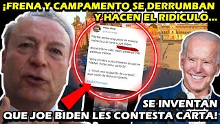 SE DERRUMBA FRENA ¡ SE INVENTAN QUE JOE BIDEN LES CONTESTA CON UN VIDEO DE 2006  ¡ RIDICULO TOTAL [upl. by Wan]