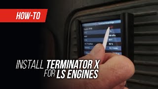 How To Install Terminator X EFI on any LS Engine [upl. by Eilsew]