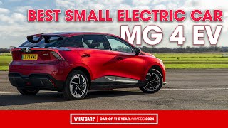 MG 4 EV 5 reasons why it’s our 2024 Best Small Electric Car  What Car  Sponsored [upl. by Noswal701]