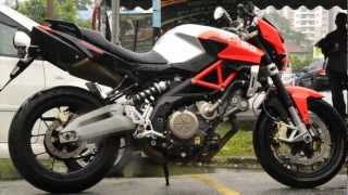 2012 Aprilia Shiver 750 Test [upl. by Rowe]