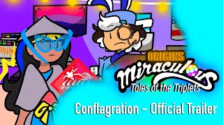 Conflagration TOTT Origins  Part 2 Episode 2  Official Trailer  Miraculous TOTT [upl. by Smiley]