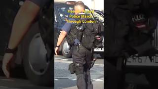 Watch Four HEAVILY ARMED CTSFO Officers March Through London [upl. by Dinerman]