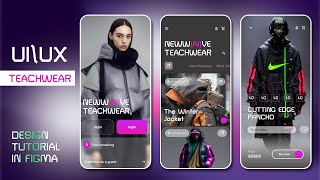 Figma Tutorial  Create AI TEACHWEAR App  UIUX tutorial uidesign [upl. by Yelrebma]