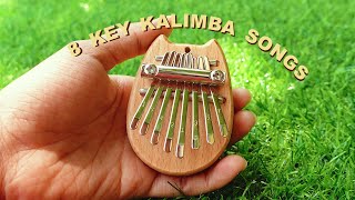 8 Key Kalimba Easy Beginner Songs Tutorial [upl. by Yrral33]