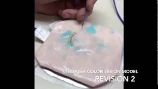 Electrosurgery on SynDaver Lesion Model [upl. by Auqeenwahs]