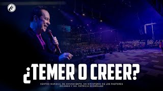 ¿Temer o creer  Pastor Ricardo Rodríguez  Prédicas Cristianas 2024 [upl. by Aleibarg]