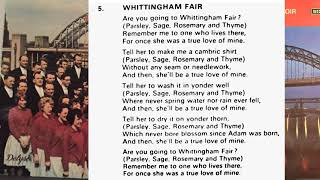 Whittingham Fair Owen Brannigan Consett Citizens Choir Arranged by Arthur Wilkinson [upl. by Dolores426]