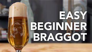 How to make a braggot  Simple recipe for a mead beer hybrid with hops [upl. by Llevert]