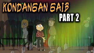 Kondangan Gaib Part 2  Animasi Horor Kartun Lucu  Warganet Life [upl. by Haldan]