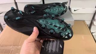 Nike Air Zoom Mercurial Vapor 16 Elite AG Artificial Grass Soccer Cleats  BlackGreyBlue [upl. by Jolie]