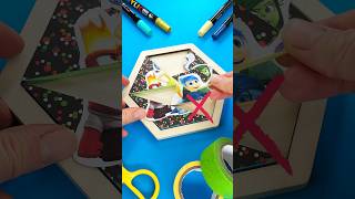 Try to Solve Amazing Paper Craft Puzzle with Inside Out Heroes 🧩insideout2 insideout papercraft [upl. by Aruon]