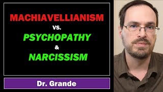 How is Machiavellianism different from Psychopathy and Narcissism  The Dark Triad Traits [upl. by Rothenberg]