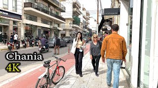 Discover the coolest things to do in Chania  4K Walking Tour [upl. by Asenaj]