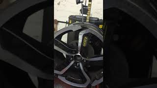 Buckled alloy Wheel repair [upl. by Brendon]