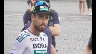 VIDEO Peter SAGAN  Green jersey  Tour de France 29 july 2018 Paris  juillet [upl. by Moskow]