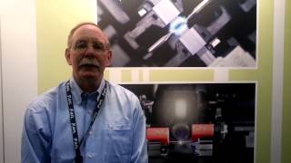 Gary with Verrillon talks Speciality Optical Fiber at Photonics West 2014 [upl. by Keyes548]